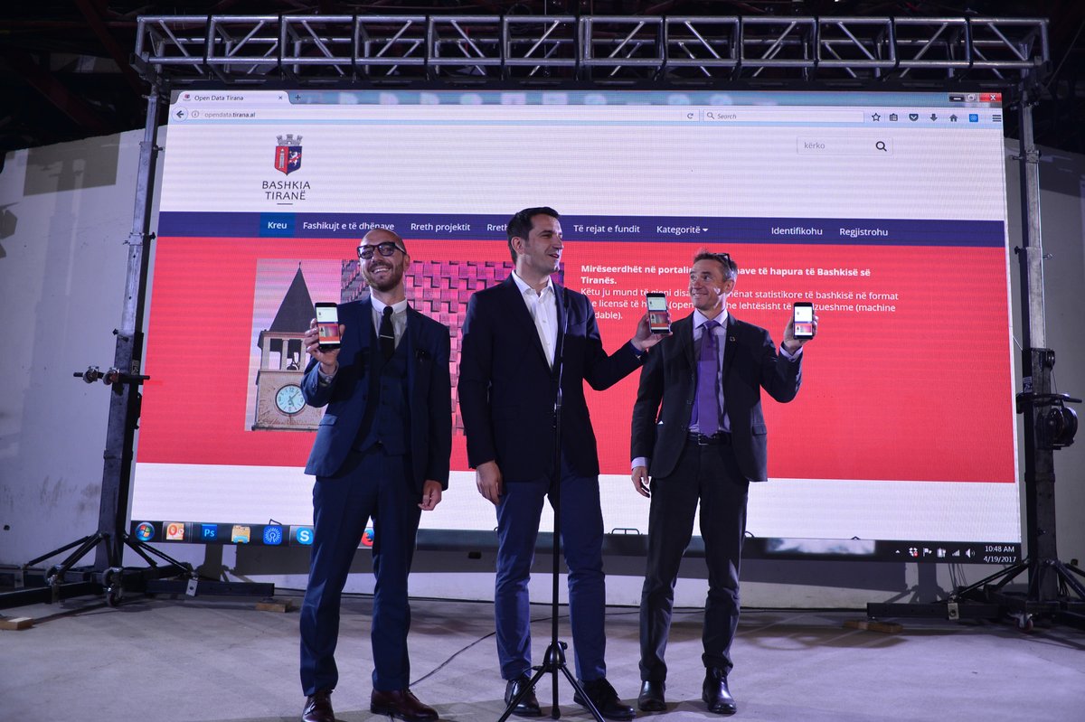 Veliaj prezanton Open Data: E dua Tiranen te paren per transparencen